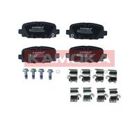 KAMOKA Pastillas Freno Juego de Eje Trasero para Jeep Compass MX Mp