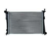 KAMOKA Radiador refrigeración del motor Ancho de red 349mm Longitud de red 502mm Profundidad de red 16mm compatible con FORD Fiesta Mk5 Hatchback JH, JD, JH1, JD1, JH3, JD3 7705131