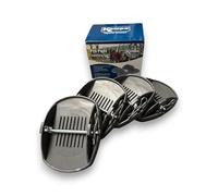 Kampa - Bases para patas estabilizadoras de caravanas con barras metálicas.