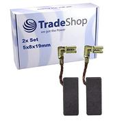 Kampfhausen - Escobillas de carbón para Bosch GBH 2-24 D GBH 2-24 DF GBH 2-24 RE GBH 2-24 DRE GBH 2-24 DFR GBH 2-24 DV GBH 2-26 DBR GBH 2-26 DE/Motorkohlen (2 unidades)