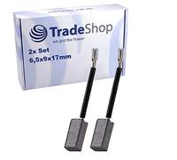 Kampfhausen - Escobillas de carbón para Hitachi G13SP G13V G13VA G13YC G13YC2 G13YD G13YF G15YC G15YC2 G15YF GP3V GP5V (2 unidades, 6,5 x 9 x 17 mm)