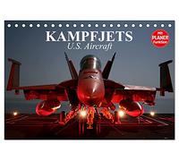 Kampfjets. U.S. Aircraft (Tischkalender 2026 DIN A5 quer), CALVENDO Monatskalender: Die moderne Luftwaffe der USA