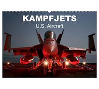 Kampfjets ¿ U.S. Aircraft (Wandkalender 2026 DIN A2 quer), CALVENDO Monatskalender: Die moderne Luftwaffe der USA