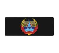 Kampuchea Democrática De Los Jemeres Rojos Almohadilla De Escritura Con Diseño De Emblema Nacional| Almohadilla De Escritorio Informático Multifuncional| Suitable Para Teclado Completo Esencial Para