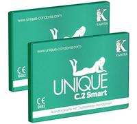 Kamyra Unique Smart Condom Cards 6 preservativos sin latex - pre-errection-condom!
