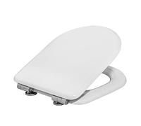 KAN Stockholm D-Shape - Madera moldeada (descenso automático, madera/desmontable/fijación desde arriba/2 soluciones de montaje diferentes/forma de D)