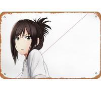 Kana Kojima, Why The Hell Are You Here Teacher!? Póster de anime para decoración de pared del hogar, letrero de metal retro de 20 x 30 cm