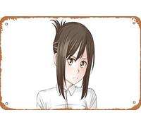 Kana Kojima, Why The Hell Are You Here Teacher!? Póster de anime para decoración de pared del hogar, letrero de metal retro de 20 x 30 cm