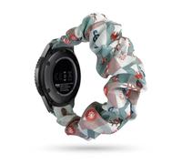 KanaAt Correa de reloj Scrunchies de 20 mm Compatible con Galaxy Watch 6 5 4 40 mm 44 mm reloj 5pro 45 mm Correa/reloj de tela elástica(Christmas1,22mm)