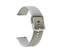 KanaAt LKQASD Compatible con Galaxy Active 2 40 mm 44 mm correa de reloj inteligente de silicona 20 mm pulsera deportiva/Galaxy Watch 42 mm/3 41 mm/correa Gear S2(Grey,Galaxy Active 2 40mm)