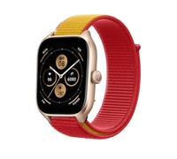 KanaAt LKQASD Correa de bucle compatible con GTS 4/3/2/2e Mini/GTR 4/3/Pro/GTR2/47 mm/stratos Nylon 20 mm/22 mm pulsera de reloj compatible con correa bip-US-lite (Color : 79 Spain, Size : 20mm)