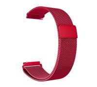 KanaAt LKQASD Correa de metal de 18 mm, 20 mm, 22 mm, compatible con Vivoactive 3 4 4s Band Watch Venu 2 2s 3s SQ Forerunner 645(Red,Venu 2)