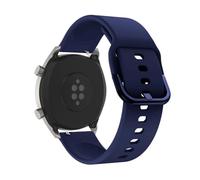 KanaAt LKQASD Correa de reloj Gt 2 de 22 mm compatible con reloj gt 2/2e/3 pro 46 correa de silicona pulsera compatible con Galaxy watch 3/45 mm/46 mm S3 (Color : Midnight blue, Size : 22mm)