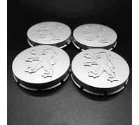 KanaAt Pack de 4 Tapacubos Tapas Centrales, para Peugeot 205 GTI Tapacubos ABS, Tapacubos de Rueda, Tapacubos de Llanta, Tapacubos, Tapacubos de Centro de Rueda