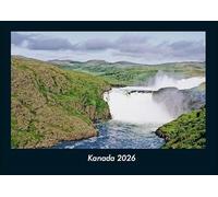 Kanada 2026 Fotokalender DIN A4: Monatskalender mit Bild-Motiven aus Orten und Städten, Ländern und Kontinenten