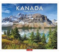 Kanada Kalender 2027 - Der Ruf der Wildnis: Der Ruf der Wildnis. Großer Foto-Wandkalender mit faszinierenden Bildern der kanadischen Weite. 55 x 46 cm. Querformat