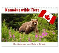 Kanadas Wilde Tiere (Wandkalender 2026 DIN A4 quer), CALVENDO Monatskalender: Die wilden Tiere Kanadas vom mächtigen Grizzlybär bis zur filigranen Libelle