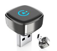 KANANAFEEL Adaptador CarPlay Inalambrico, Apto para Vehículos con Car Play con Cable, Plug-and-Play para Conexiones rápidas y estables. El Adaptador CarPlay Viene con un Conector Tipo C