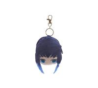 (Kanao) Encantador llavero de felpa Tanjiro Zenitsu Giyu Kyojuro Demon Slayerinspired estuche para auriculares