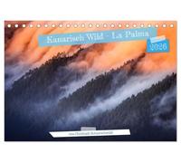 Kanarisch Wild - La Palma (Tischkalender 2026 DIN A5 quer), CALVENDO Monatskalender: Die wilde Seele der Kanaren.