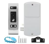 KANASI Cerradura electrónica para gabinete, dispositivo de seguridad inductivo sin llave con desbloqueo de etiqueta EM inteligente para taquillas de sauna y gabinetes de almacenami
