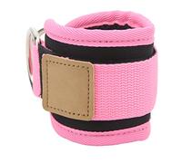 KANASI Fitness Ankle Buckle Leg Strength Trainer with Double D Rings and Rubber Straps for Men and Women (Roseate)