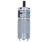 KANASI Planetary Gear Motor, DC Micro Speed Reduction with 34KG.CM Maximum Torsion 24V 15W 200r/min for Industrial Automation and Robotics (300r/min)