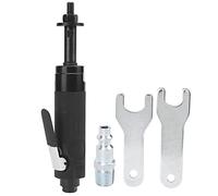 KANASI Pulidora de lijado neumática, entrada de aire de 1/4 de pulgada, cuerpo de acero de aleación de velocidad libre de 4000 rpm para pulido de metales y muebles de madera (Estilo estadounidense)