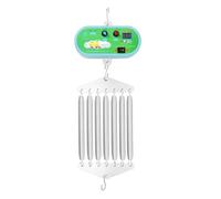 KANBCNG Control de cuna eléctrico colgante de 12 W, controlador de columpio eléctrico para bebé, 7 muelles, control con temporizador ajustable, capacidad de carga de 20 kg