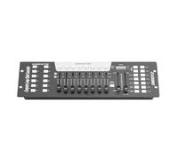 KANBCNG Controlador 192DMX, consola de iluminación de escenario, 192 canales, 240 escenas preestablecidas, 6 programas programables preestablecidos con inicio automático, almacenamiento automático de