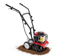 KANBCNG Motoazada de gasolina de 52 cc, 2 tiempos, 30 cm de ancho de | 1,9 kW cultivador de suelo con motor refrigerado por aire de un solo cilindro, cultivador para jardín, campo y bancal