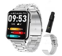 KANBUN Compatible con AGPTEK Smartwatch Band, Correas de Repuesto de Metal de Acero Inoxidable para AGPTEK 1.69 Quality Goods