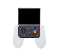 KANBUN Mini Plus Grip - Mango de control de juegos, color negro (blanco)