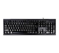 KANBUN Teclado con cable USB, teclado con cable portátil ultra delgado y silencioso para ordenador portátil Windows