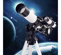KANBUN Telescopio monocular, telescopio de refracción astronómico AZ de Longitud Focal de 400 mm, óptica múltiple y prismas Bak-4, Baja luz con Adaptador de teléfono de trípode