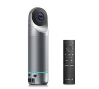KanDao Meeting Pro 2 4K 360° KI Cámara de videoconferencia todo en uno con micrófono y altavoces: SmartNote, transcripción de IA, notas de reuniones, reducción de ruido de IA, zoom/equipos