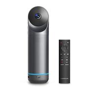 KanDao Meeting Pro - Cámara de videoconferencia Todo en uno de 360 Grados, Enfoque automático de Altavoz y cámara de reuniones de Audio y Video con Zoom Inteligente, para Salas de conferencias