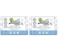 Kandoo - Juego de 60 toallitas multiusos (99% agua, aguas) (Paquete de 2)