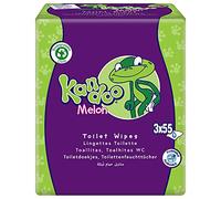 KANDOO - Toallitas de melón húmedas desechables para niños (55 unidades, lote de 3, 165 unidades)