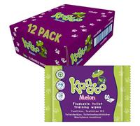 Kandoo Toallitas de melón, paquete de 12 (720 toallitas en total)