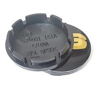 KAnduo 4 Piezas Coche Rueda Tapas Centrales Compatible con para BBS 56MM 60MM 65MM 68MM,65mm- Black-Gold
