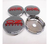 KAnduo 4 Piezas Coche Rueda Tapas Centrales Compatible con para OZ O.Z Racing 60mm,F