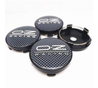 KAnduo 4 Piezas Coche Rueda Tapas Centrales Compatible con para OZ O.Z Racing 60mm,N