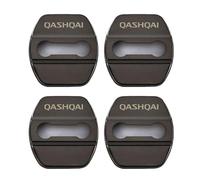 KAnduo 4 Piezas Cubierta de la Cerradura de la Puerta del Coche Compatible con para Nissan Qashqai J10 J11,B