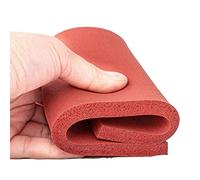 KanDuo Alfombrilla de Espuma de Silicona roja, Tablero de Espuma, Almohadilla de Silicona, Tablero de Esponja súper Suave, máquina laminadora, 1 Unidad(140 x 170 x 6mm)