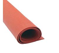 KanDuo Alfombrilla de Espuma de Silicona roja, Tablero de Espuma, Almohadilla for máquina de prensado en Caliente, 1 Pieza, 200 x 300 mm, Resistente a Altas temperaturas(Thick 10mm)