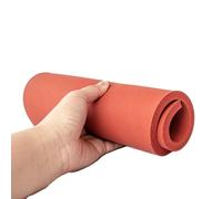 KanDuo Alfombrilla de Espuma de Silicona roja, Tablero de Espuma, Almohadilla for máquina laminadora, 1 Alfombrilla, Resistente a Altas temperaturas (-60 °C ~ 260 °C)(Red Thickness 2mm,100x100mm)