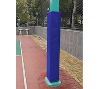Kanduo Almohadillas para Postes de Baloncesto Mangas de protección contra Impactos for gimnasios y Aros de Baloncesto; Equipo de Seguridad for Deportistas(BLU,10x10cm/3.9x3.9in)