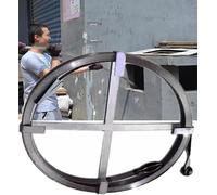 Kanduo Cable de acero for desatascar desagües, limpieza de tuberías de desagüe exterior, ligero y fácil de usar(2.5cm,L 10m)