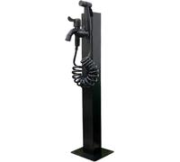 Kanduo columna de agua para jardin vertical Columna de agua de jardín al aire libre de acero inoxidable: grifo independiente, grifo antiescarcha, extensor de babero de manguera montado en el piso